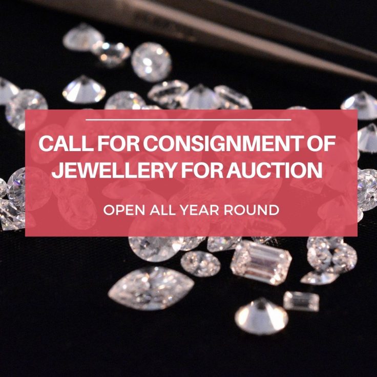 CALL FOR CONSIGNMENT OF JEWELLERY 1280px by 1280px